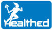 Healthed-White-on-Blue