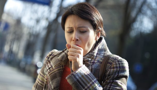 Woman,Coughing